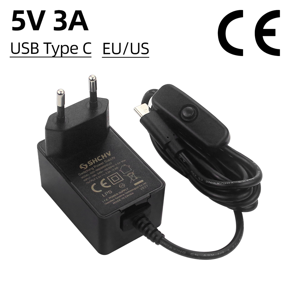 Pi Power Supply - Raspberry Pi 5V 3A Fuente de