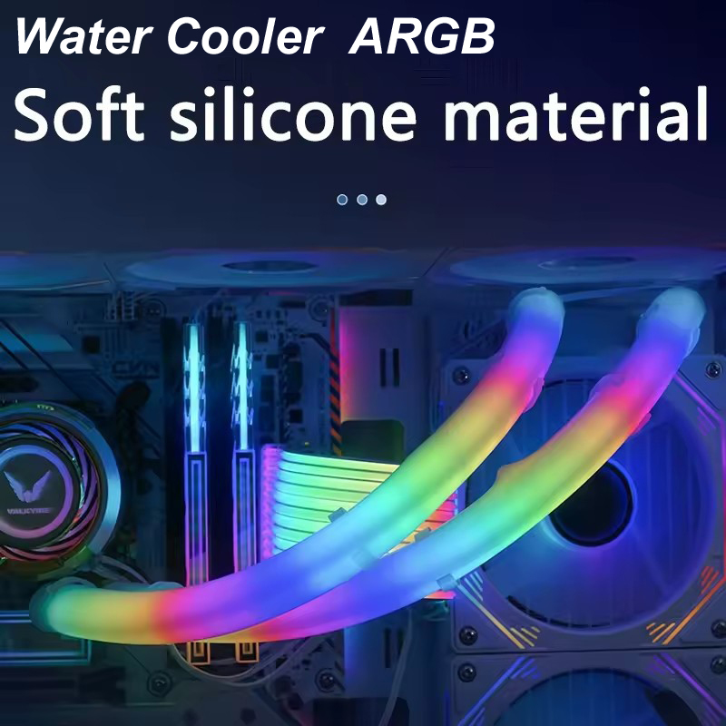 Pi Cooler - Tubo suave ARGB chaleco CPU enfriador