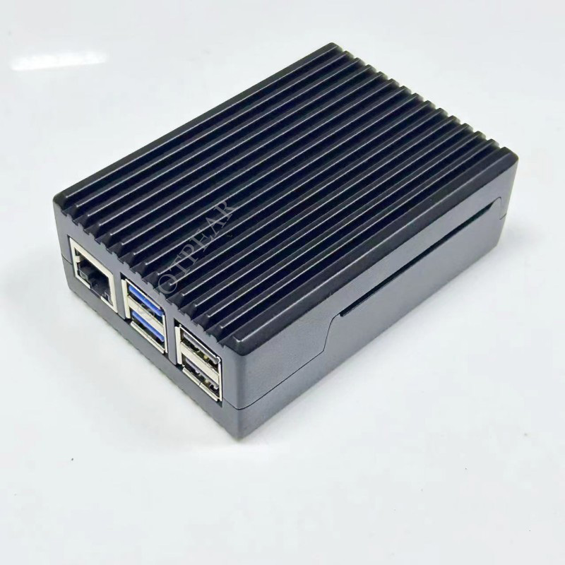 Pi 5 Case - Caja de metal de aluminio Raspberry