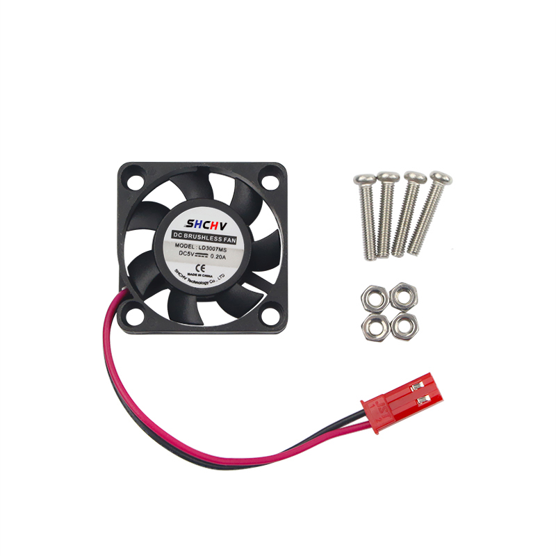 Pi 4 Case - Raspberry Pi 4 ventilador de refrigeración