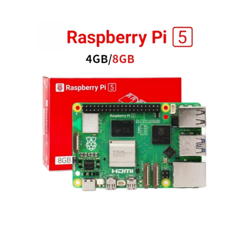 Raspberry Pi - Raspberry Pi 5B 4G/8GB, Placa de
