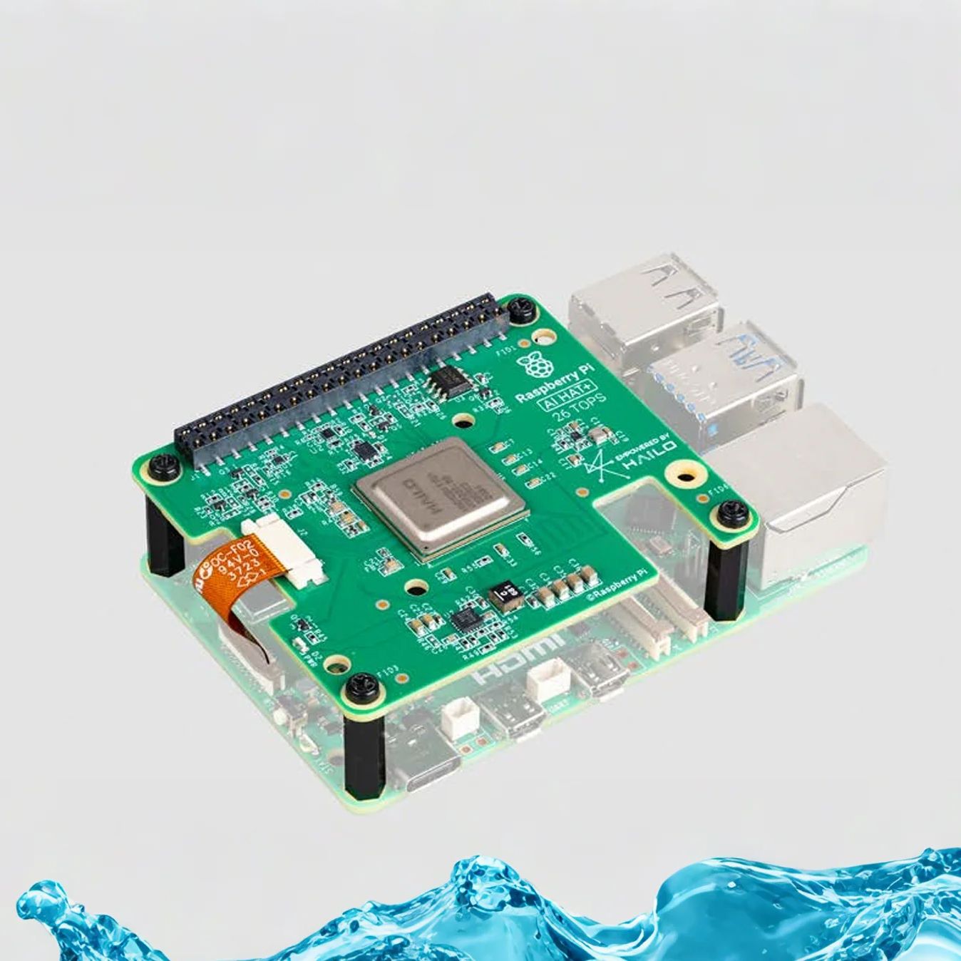Pi Cooler - Raspberry Pi Al HAT+ con Acelerador