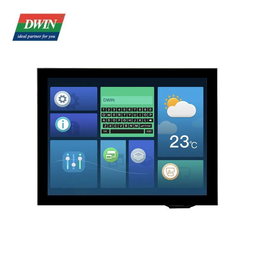 Raspberry Pi - Módulo LCD DWIN 2026 de 8