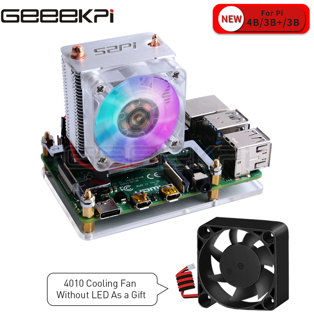GeeekPi ventilador de refriger - Pi 5 Case reseña y precio