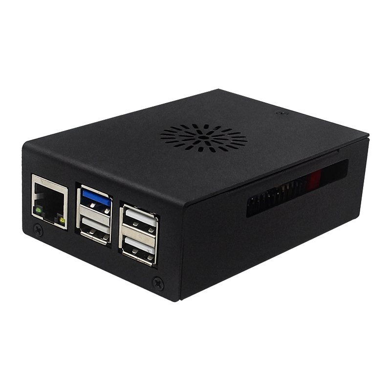 Caja naranja Pi 5 Pro, ventila - Pi Cooler reseña y precio