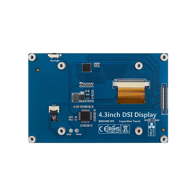 Pantalla LCD Capacitiva con In - Raspberry Pi 4 reseña y precio
