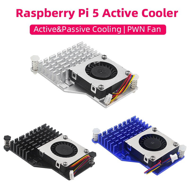 Raspberry Pi 5 enfriador activ - Pi 5 Case reseña y precio