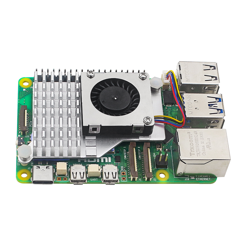 Raspberry Pi 5 enfriador activ - Pi 5 Case reseña y precio