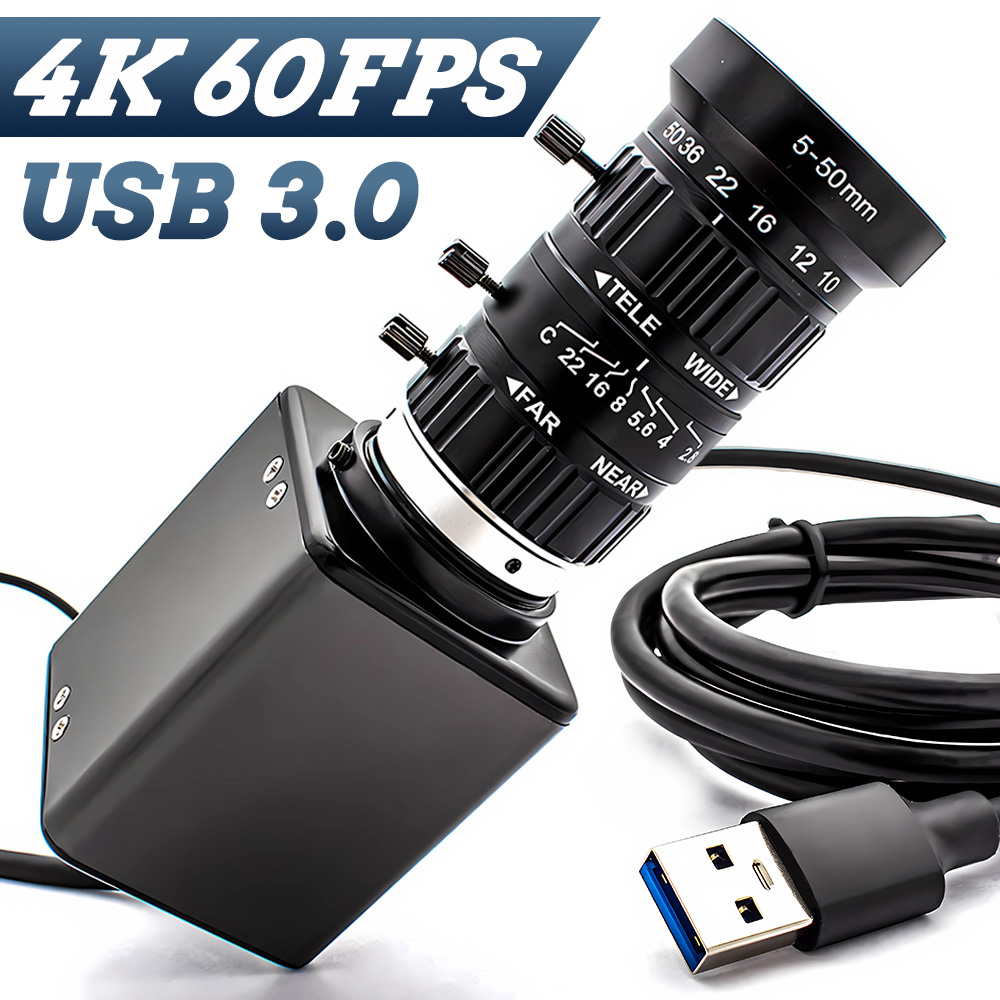 Cámara Ultral 4K USB3.0 1/1,8  - Raspberry Pi Global Shutter Camera Imx296 reseña y precio