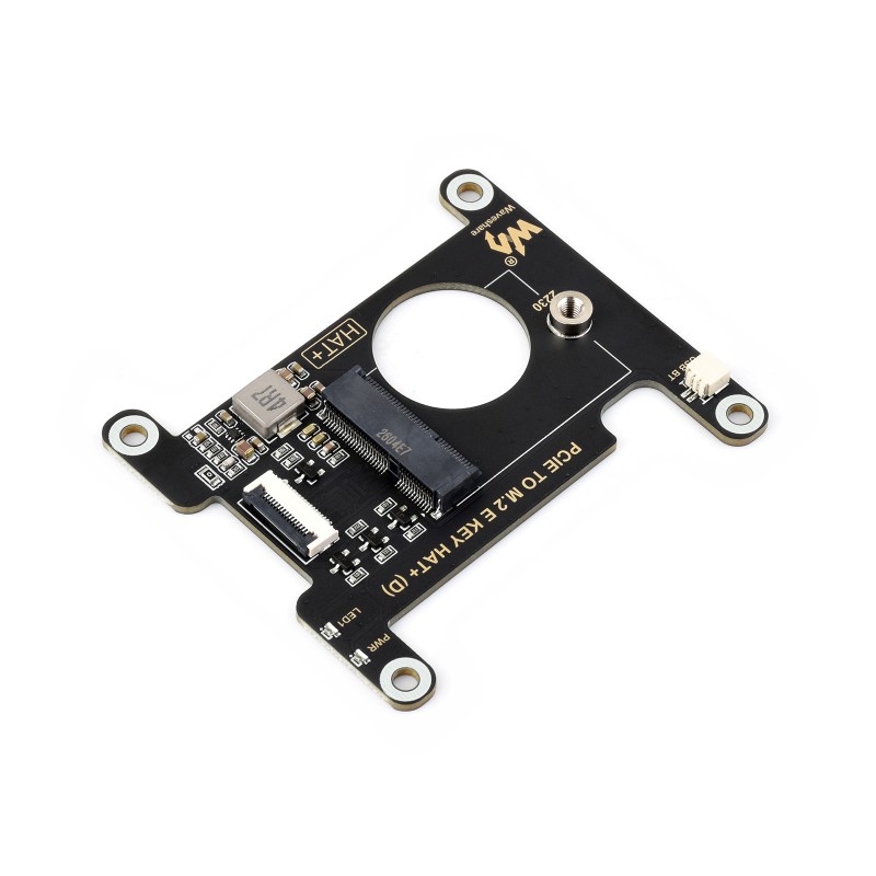 Waveshare PCIe a M.2 E KEY HAT - Raspberry Pi 5 reseña y precio