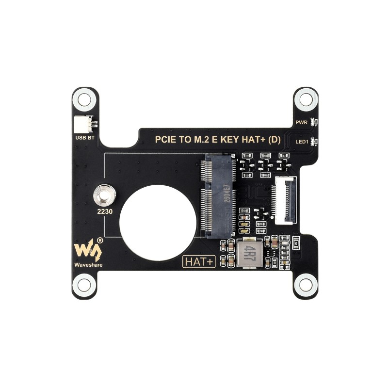 Waveshare PCIe a M.2 E KEY HAT - Raspberry Pi 5 reseña y precio