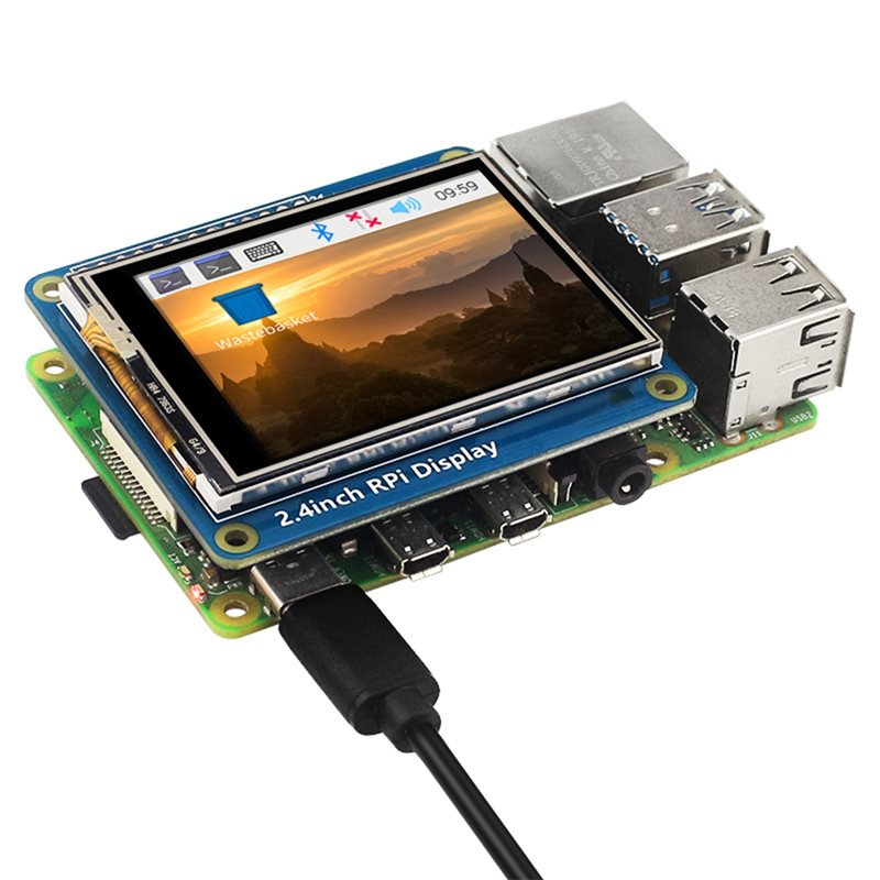 ELECT: módulo de pantalla táct - Raspberry Pi 4 reseña y precio