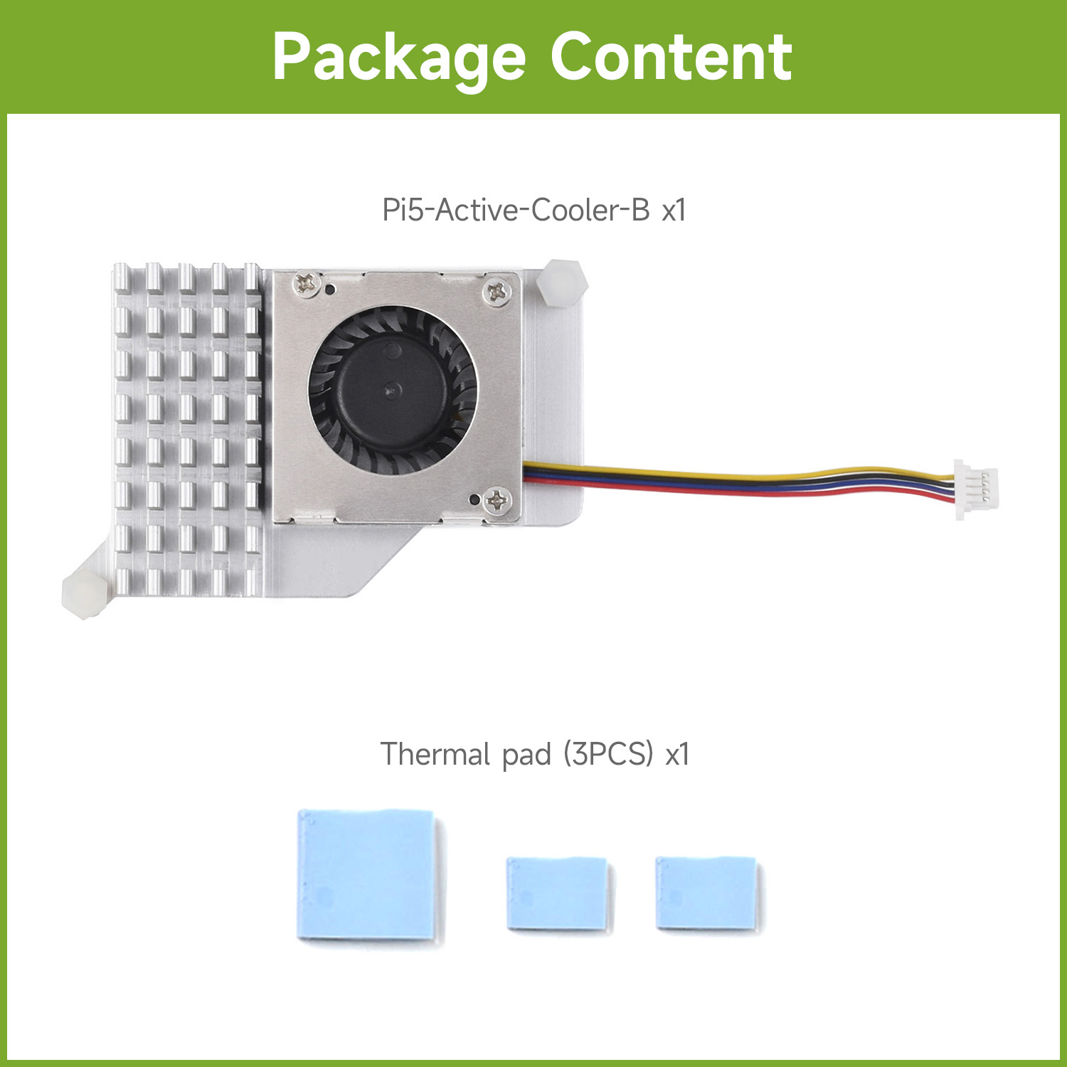 Waveshare Active Cooler (B) pa - Raspberry Pi 5 reseña y precio