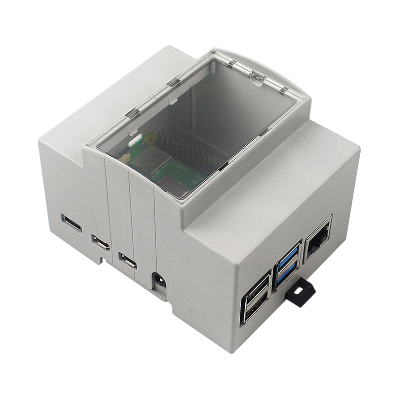 Raspberry Pi 4 Caja ABS Montaj - Pi 4 Case reseña y precio